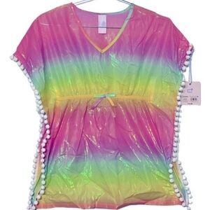 More Than Magic Ombre Sparkle Swim Cover Up
Size S (6/6X)
Condition NWT